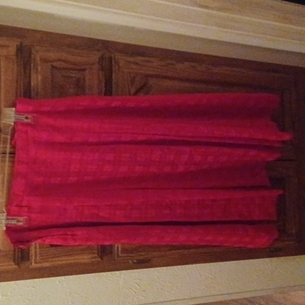 NEIMAN MARCUS RED 2 PIECE - Picture 4 of 5